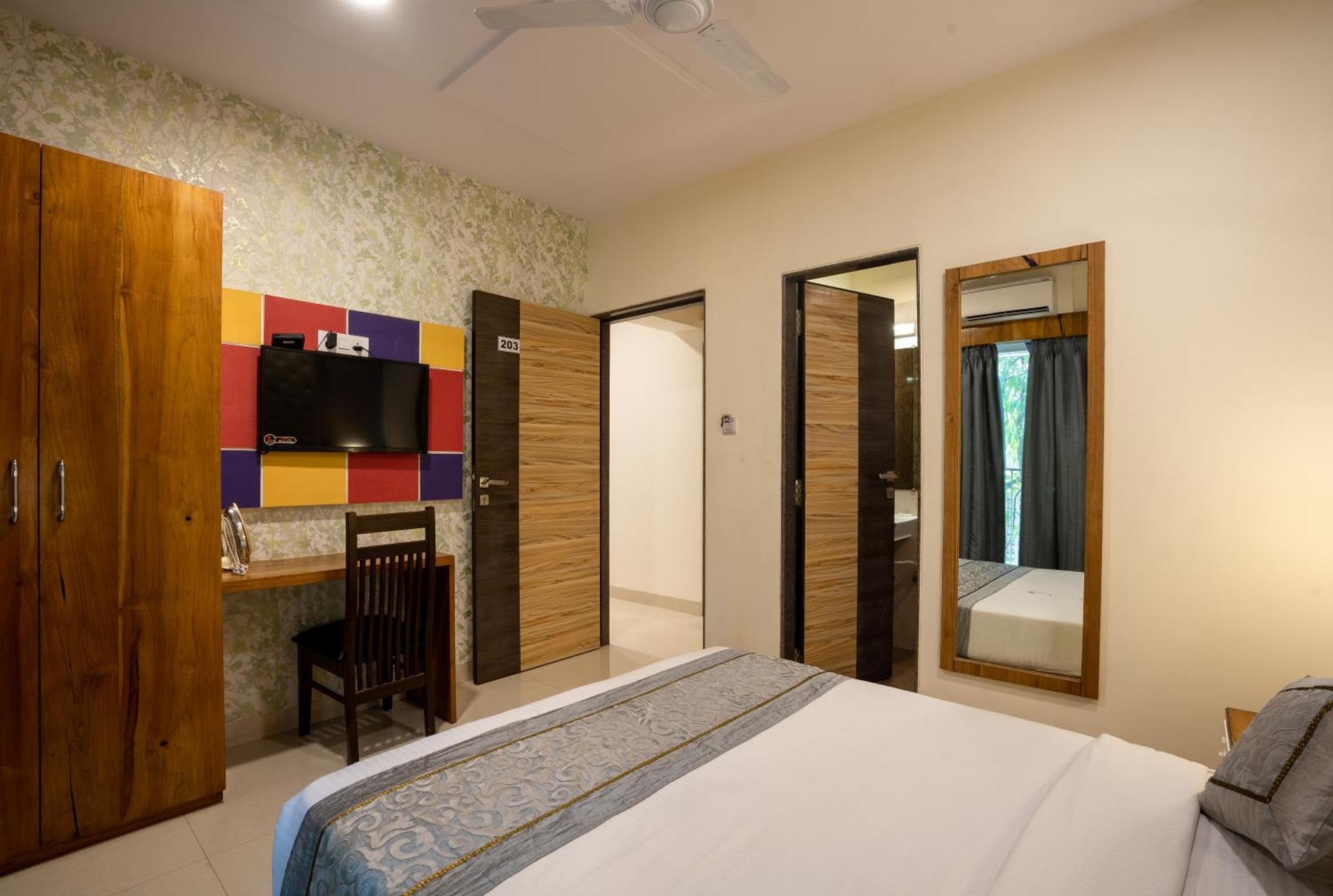 Home2 Suites And Service Apartments, Mumbai Airport Chambre photo